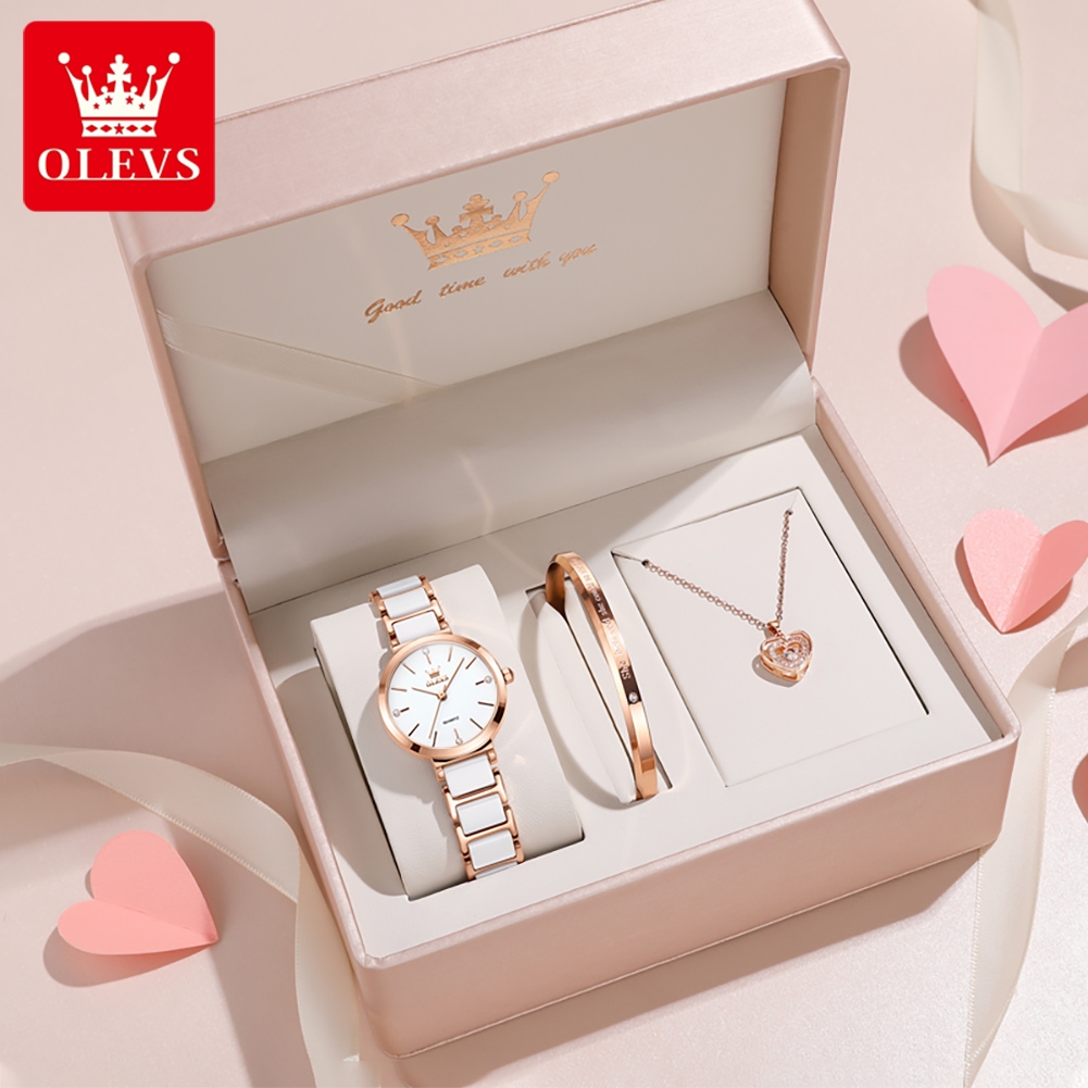 Women Accessories Bracelet - นาฬิกาข้อมือผู้หญิง OLEVS รุ่น 5877 หรูหรา สง่างาม