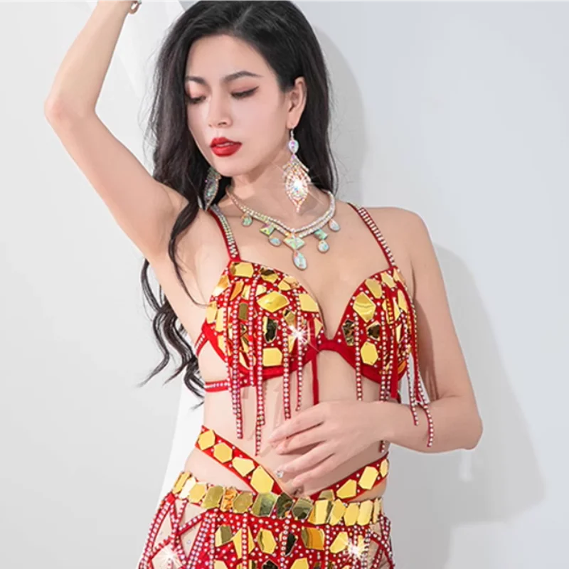 Women'S Egyptian Accessories - สร้อยคอแบบโชคเกอร์ ชุดโบราณอียิปต์ เครื่องประดับระบำหน้าท้อง ประดับด้วยคริสตัลระยิบระยับ อุปกรณ์เสริมสำหรับชุดแสดง การถ่ายภาพ