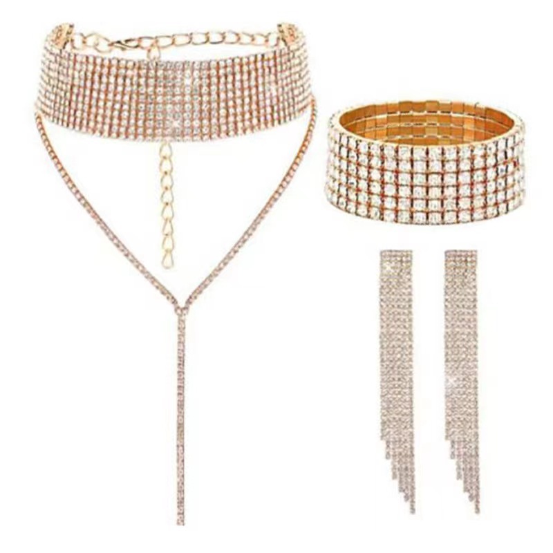 Women Accessories In Amazon - อุปกรณ์เสริม Bundle สร้อยคอโซ่คอ Amazon Hot Item