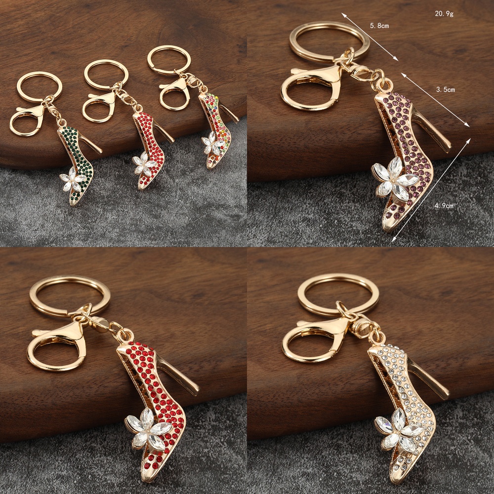 Women Accessories In Amazon - พวงกุญแจรูปรองเท้าส้นสูงประดับคริสตัลและเพชรเทียม สำหรับ Wish Amazon AliExpress eBay
