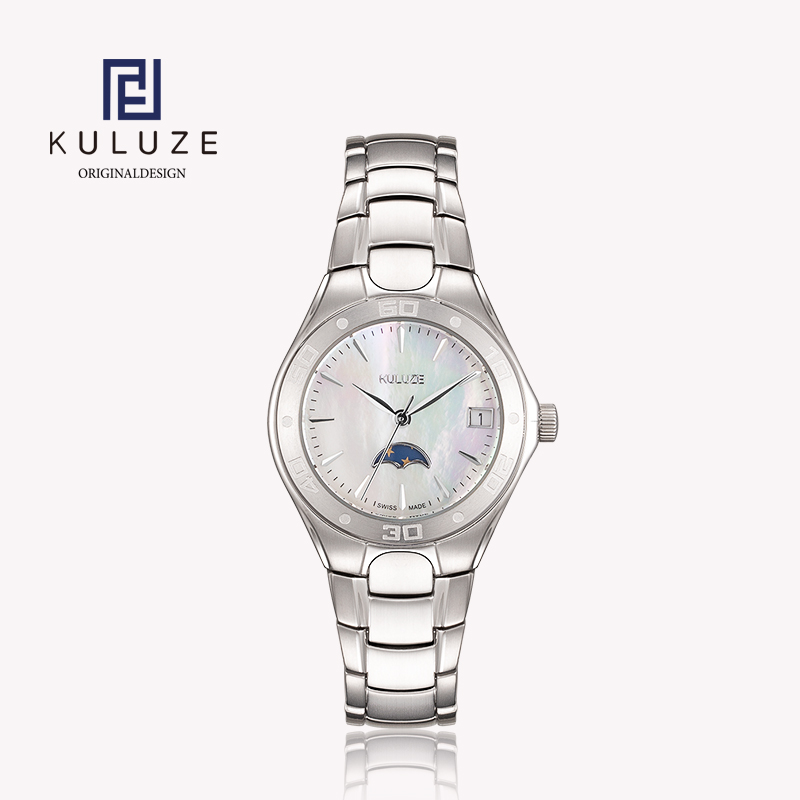 Women Accessories Display - Kuluze นาฬิกาผู้หญิงแฟชั่นแบรนด์หรูสำหรับผู้หญิงนาฬิกาควอตซ์708นาฬิกาข้อมือผู้หญิงสไตล์สวิส Ronda