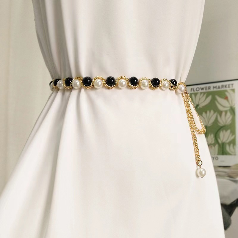เข็มขัดไข่มุกผู้หญิง ดีไซน์หรู - Women'S Clothing And Accessories บทวิจารณ์และราคา