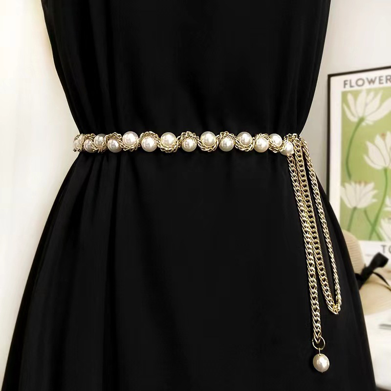 เข็มขัดไข่มุกผู้หญิง ดีไซน์หรู - Women'S Clothing And Accessories บทวิจารณ์และราคา