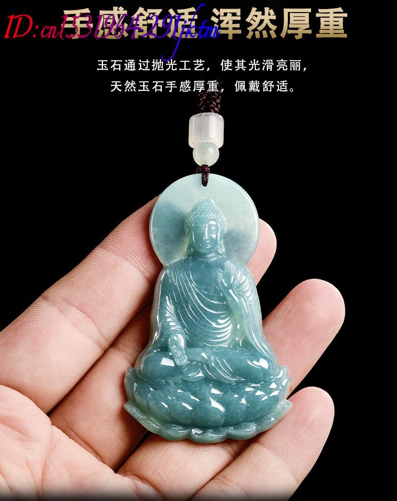 หยกพม่าธรรมชาติพระพุทธรูปจี้สร - Woman Accessory บทวิจารณ์และราคา