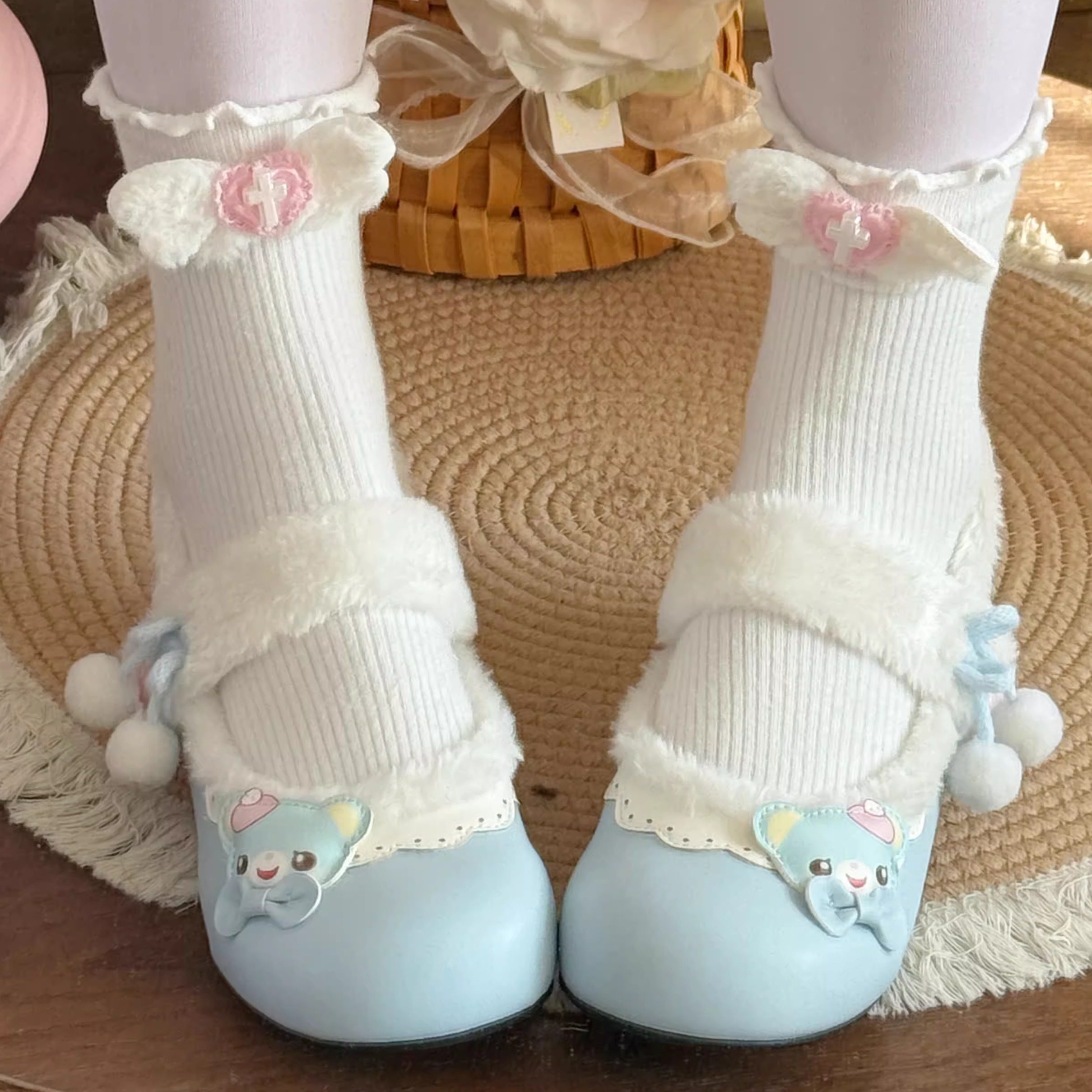 รองเท้าส้นสูงสไตล์ญี่ปุ่นน่ารั - Women'S Clothing And Accessories บทวิจารณ์และราคา