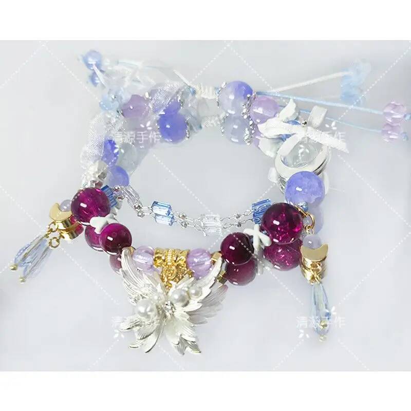 กำไลข้อมือลูกปัดคริสตัล Genshi - Women Accessories Bracelet บทวิจารณ์และราคา