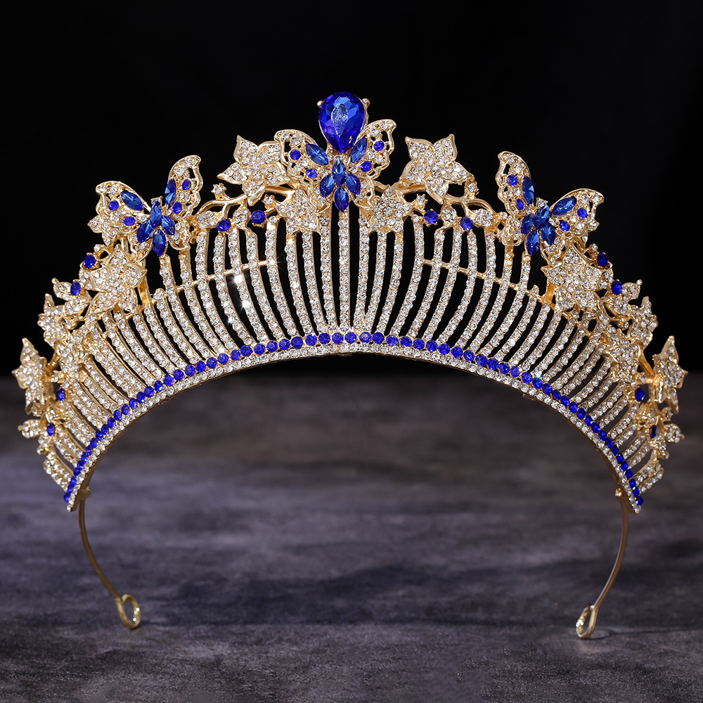 มงกุฎโลหะผสมลายดอกบัวสำหรับเจ้ - Women Accessories For Wedding บทวิจารณ์และราคา