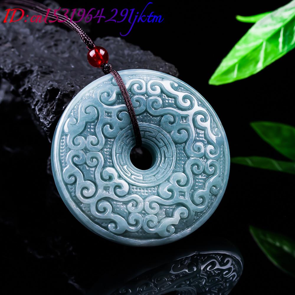 หยกพม่าธรรมชาติจี้ดอกไม้สร้อยค - Woman Accessory บทวิจารณ์และราคา
