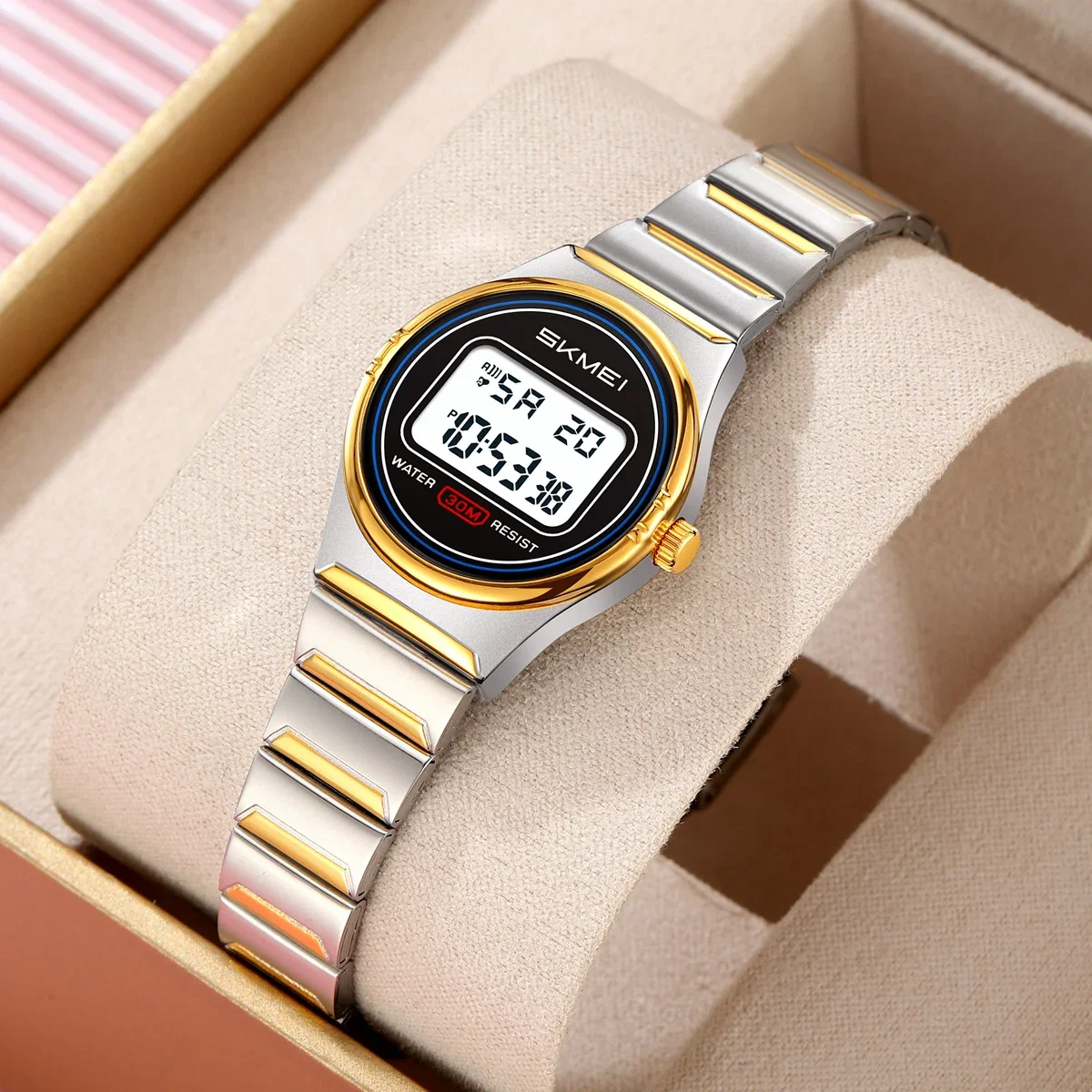 SKMEI นาฬิกาข้อมือ2338ดิจิตอลข - Women Accessories Display บทวิจารณ์และราคา