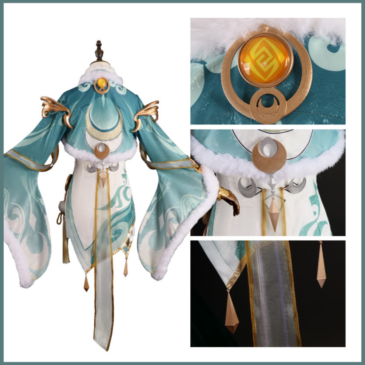 ชุดคอสเพลย์เกมซีไบ สีเขียวขาว  - Women'S Clothing And Accessories บทวิจารณ์และราคา