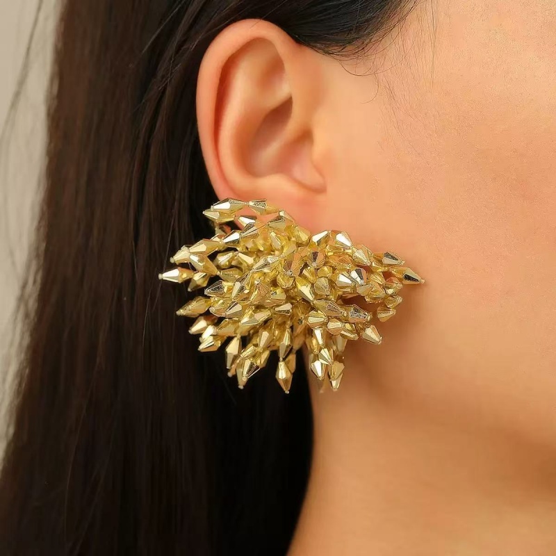ต่างหูโลหะรูปดอกไม้ประดับพู่ห้ - Women Accessories In Amazon บทวิจารณ์และราคา