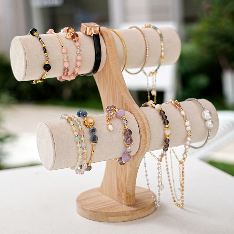 Double Layer Rack Organizer เค - Women Accessories Display บทวิจารณ์และราคา