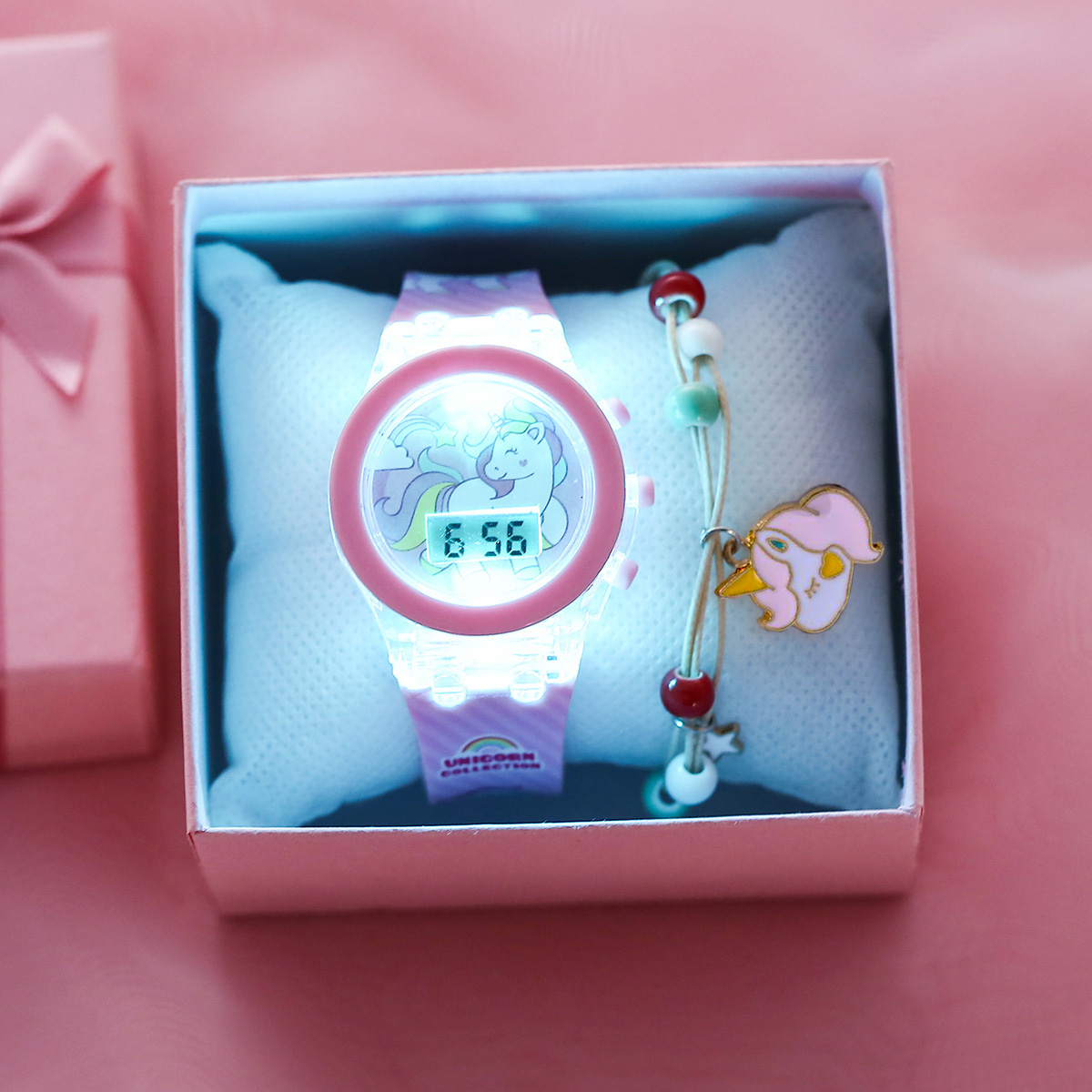 นาฬิกาเด็กผู้หญิงลายยูนิคอร์นน - Women Accessories Display บทวิจารณ์และราคา