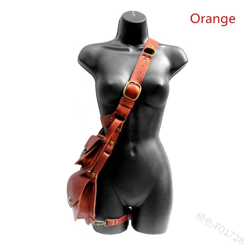 ยุคกลางกระเป๋าเข็มขัดหนังอานกร - Women'S Viking Accessories บทวิจารณ์และราคา