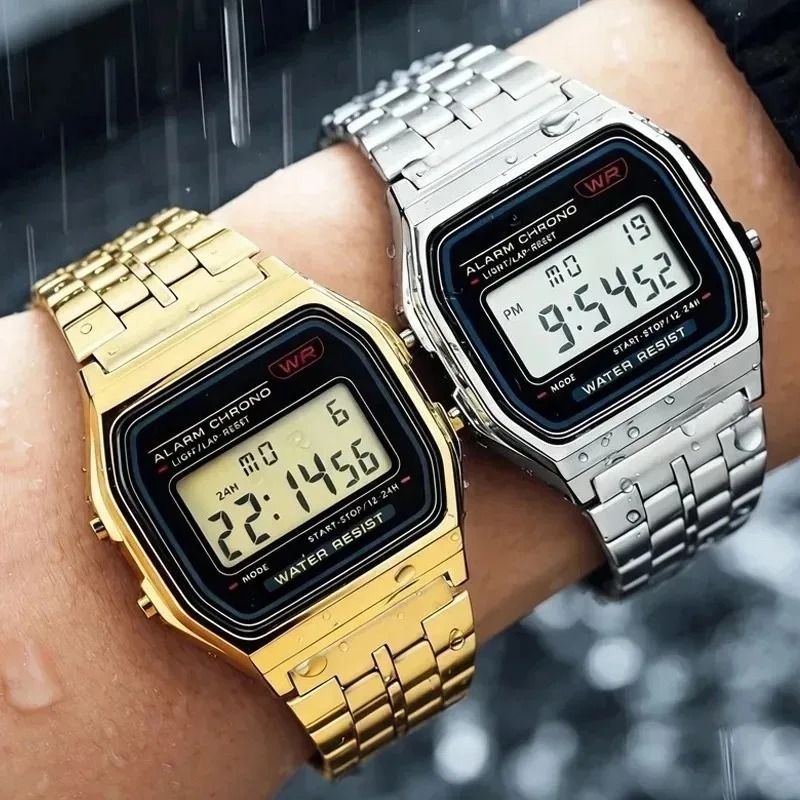 นาฬิกาข้อมือสายเหล็กหรูหรา F91 - Women Accessories Display บทวิจารณ์และราคา