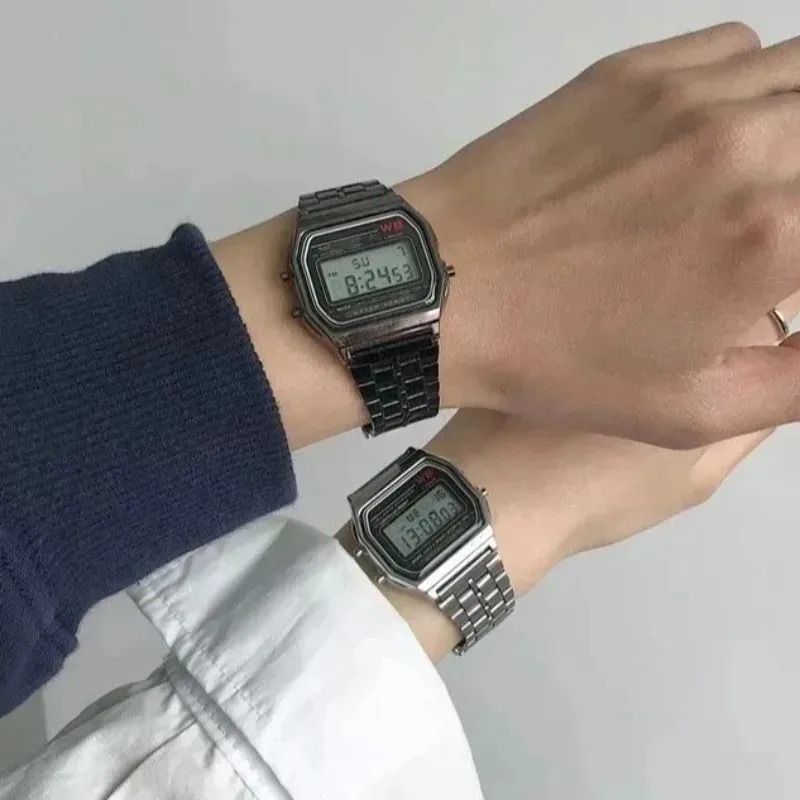 นาฬิกาข้อมือสายเหล็กหรูหรา F91 - Women Accessories Display บทวิจารณ์และราคา