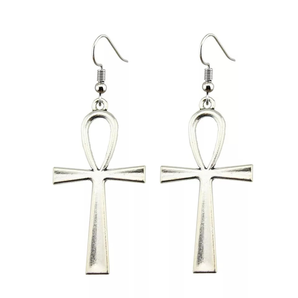 อียิปต์ Big Ankh Crosses Drop  - Women'S Egyptian Accessories บทวิจารณ์และราคา