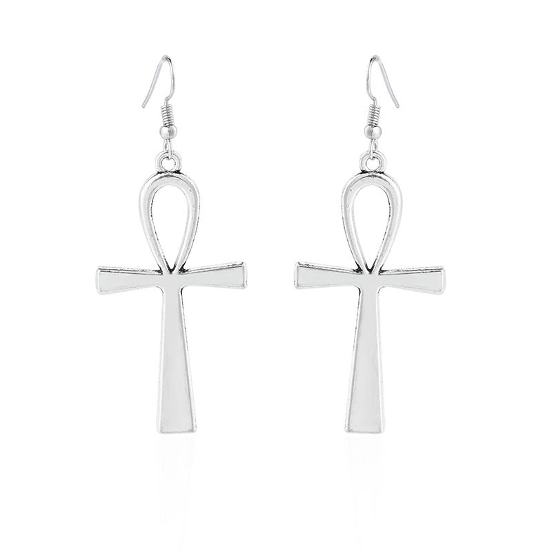 อียิปต์ Big Ankh Crosses Drop  - Women'S Egyptian Accessories บทวิจารณ์และราคา