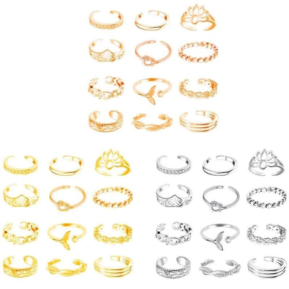 แหวนนิ้วเท้าลายดอกบัว สไตล์เกา - Women'S Korean Accessories บทวิจารณ์และราคา