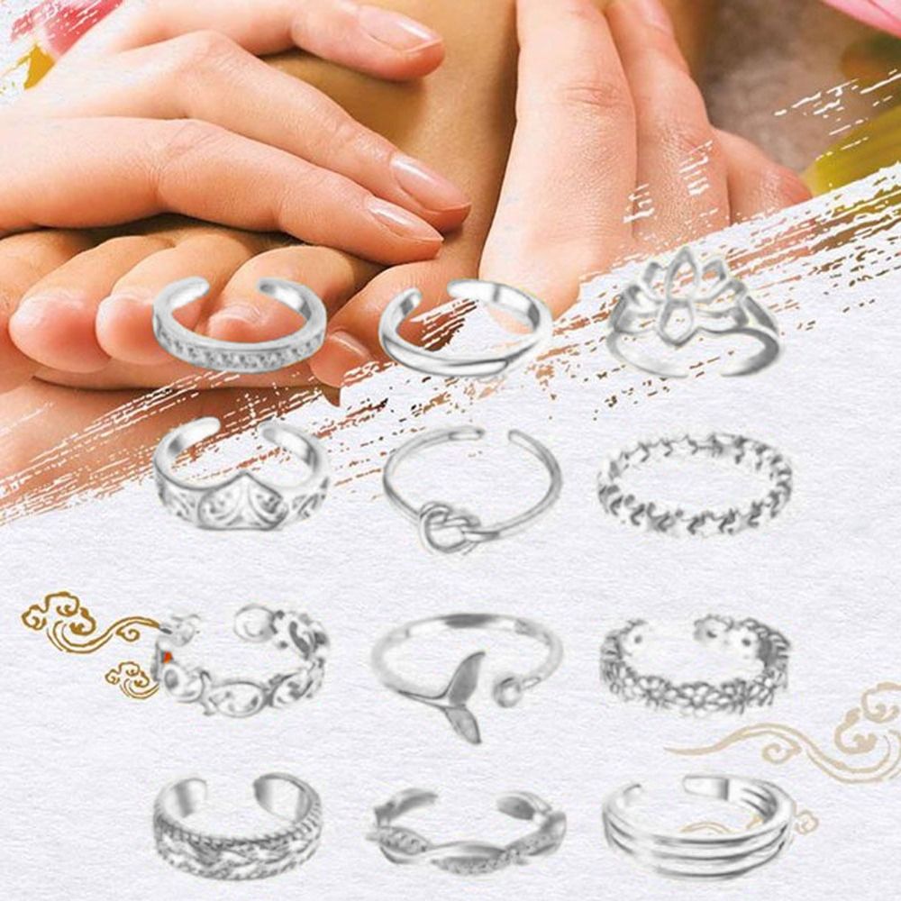 แหวนนิ้วเท้าลายดอกบัว สไตล์เกา - Women'S Korean Accessories บทวิจารณ์และราคา
