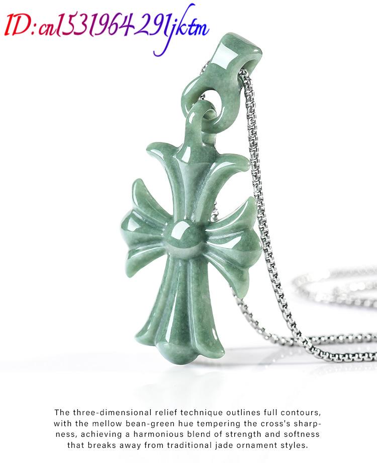 จี้สร้อยคอหยกพม่าแท้รูปทรงกางเ - Woman Accessory บทวิจารณ์และราคา