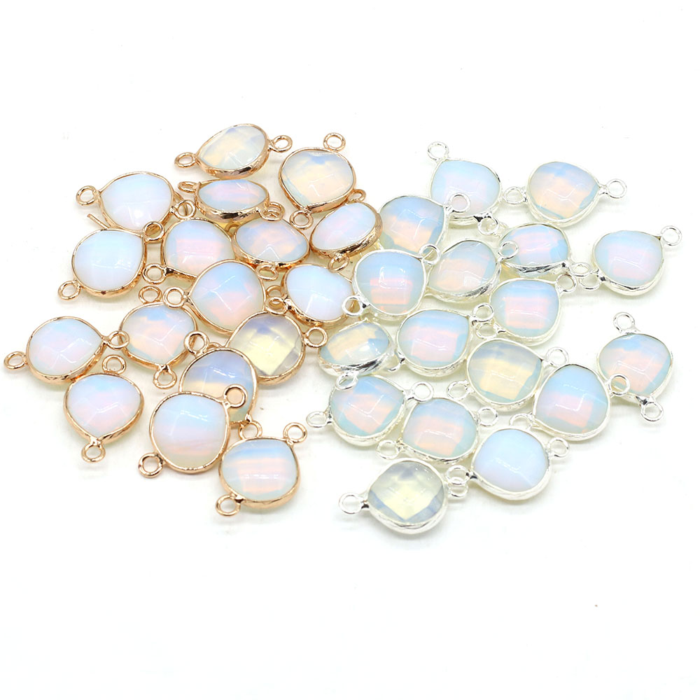 2pcs หินธรรมชาติตัวเชื่อมต่อไข - Women Accessories Bracelet บทวิจารณ์และราคา