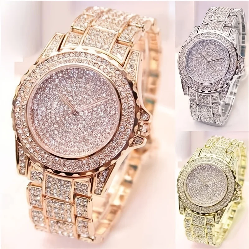 นาฬิกาควอตซ์แฟชั่นผู้หญิงทำจาก - Women Accessories Display บทวิจารณ์และราคา