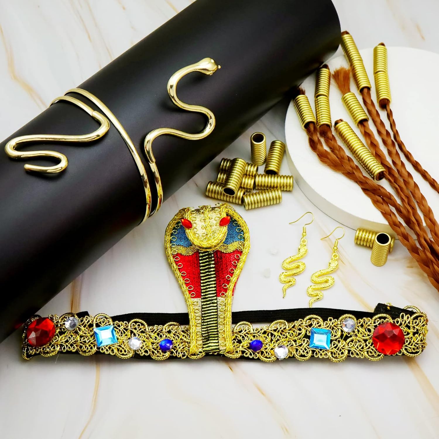 อียิปต์คลีโอพัตราเครื่องแต่งกา - Women'S Egyptian Accessories บทวิจารณ์และราคา