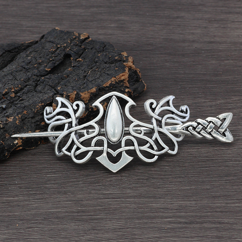กิ๊บติดผมโลหะผสมสไตล์ฮิปฮอปพัง - Women'S Viking Accessories บทวิจารณ์และราคา