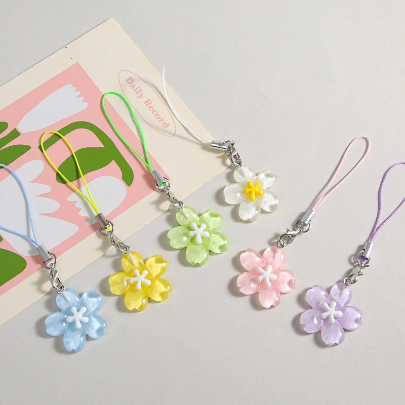 สายคล้องโทรศัพท์เรซิ่นรูปดอกไม - Women'S Korean Accessories บทวิจารณ์และราคา