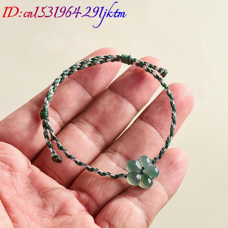 หยกพม่าสร้อยข้อมือหยกธรรมชาติเ - Woman Accessory บทวิจารณ์และราคา