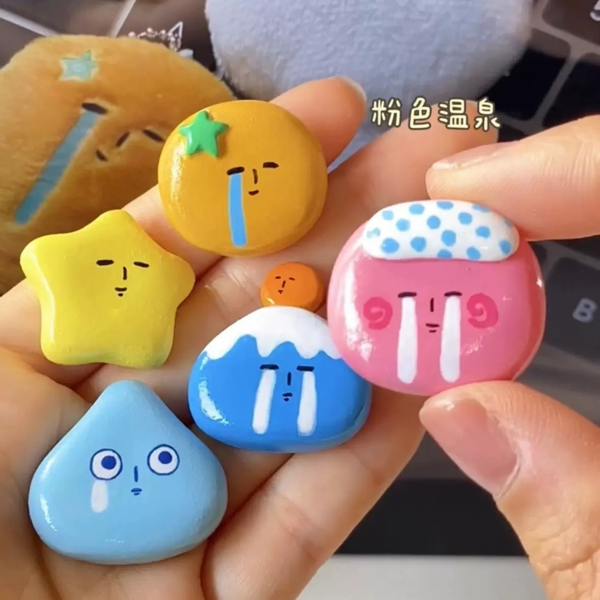 กิ๊บติดผมรูปหน้าร้องไห้ INS ลา - Women Accessories Dropshipping บทวิจารณ์และราคา