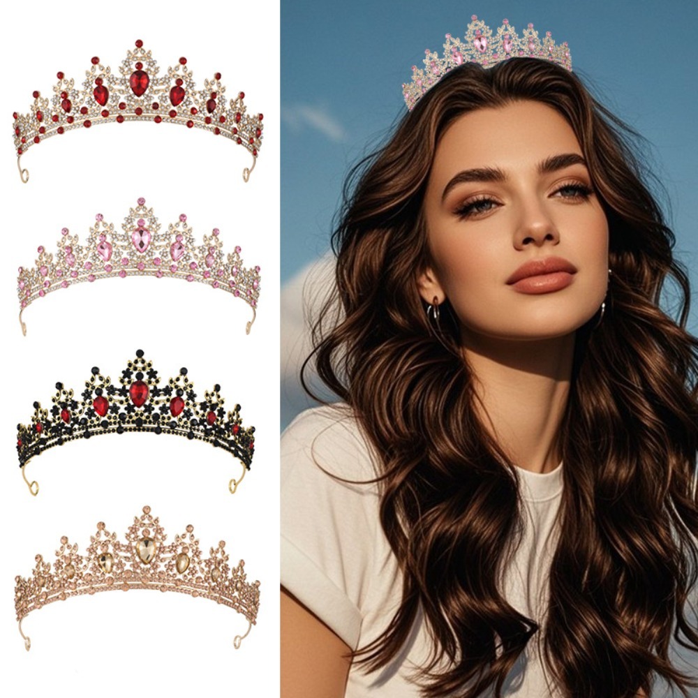มงกุฎเจ้าสาวแบบวินเทจประดับใบไ - Women Accessories For Wedding บทวิจารณ์และราคา