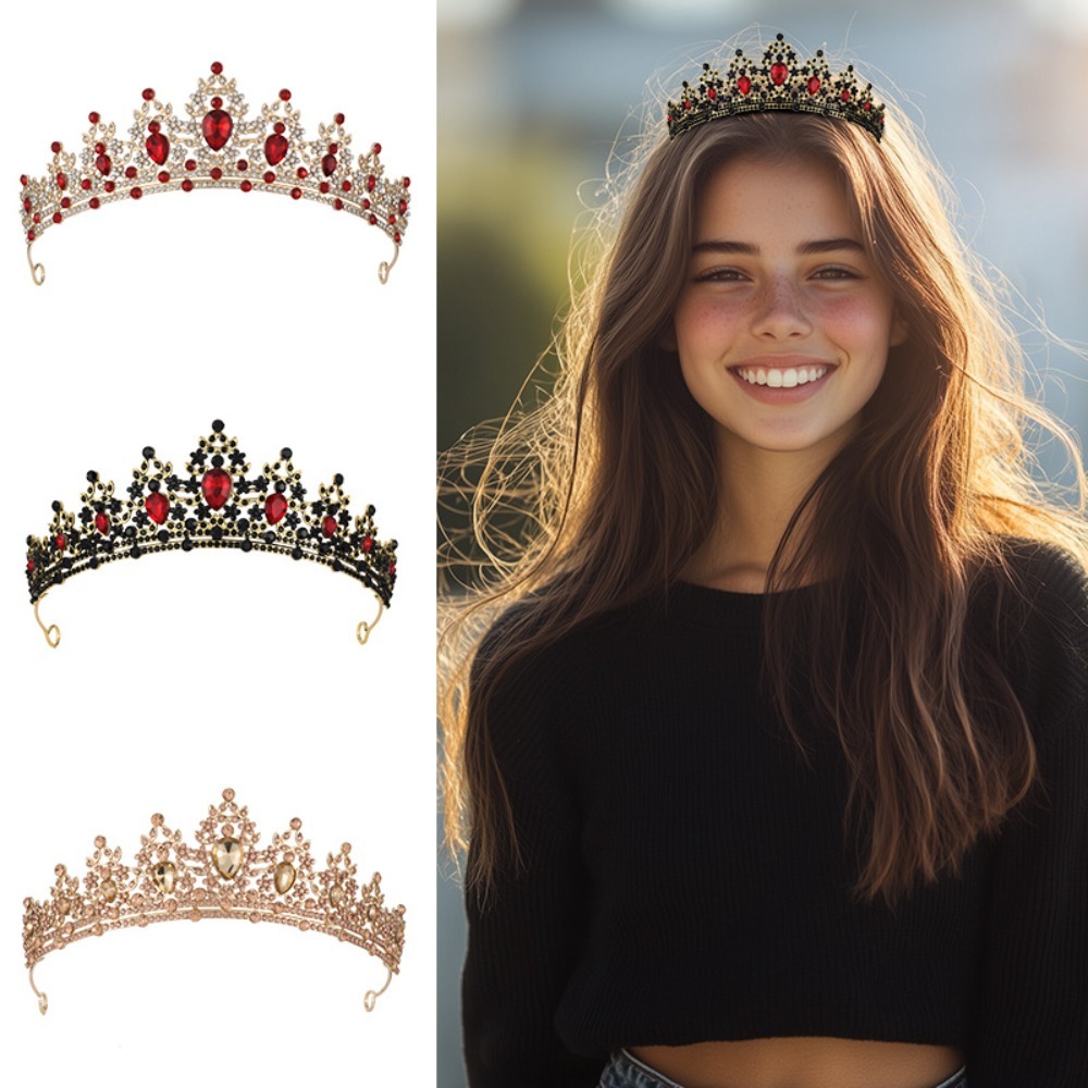 มงกุฎเจ้าสาวแบบวินเทจประดับใบไ - Women Accessories For Wedding บทวิจารณ์และราคา