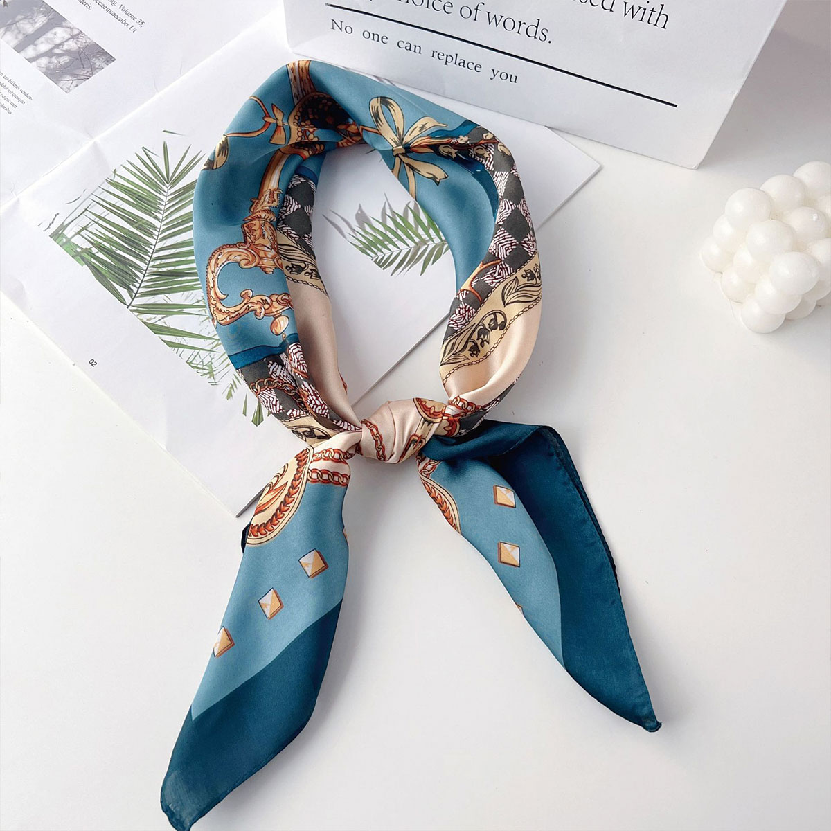 70x70 ซม.แฟชั่นสไตล์เกาหลีผ้าไ - Women'S Korean Accessories บทวิจารณ์และราคา