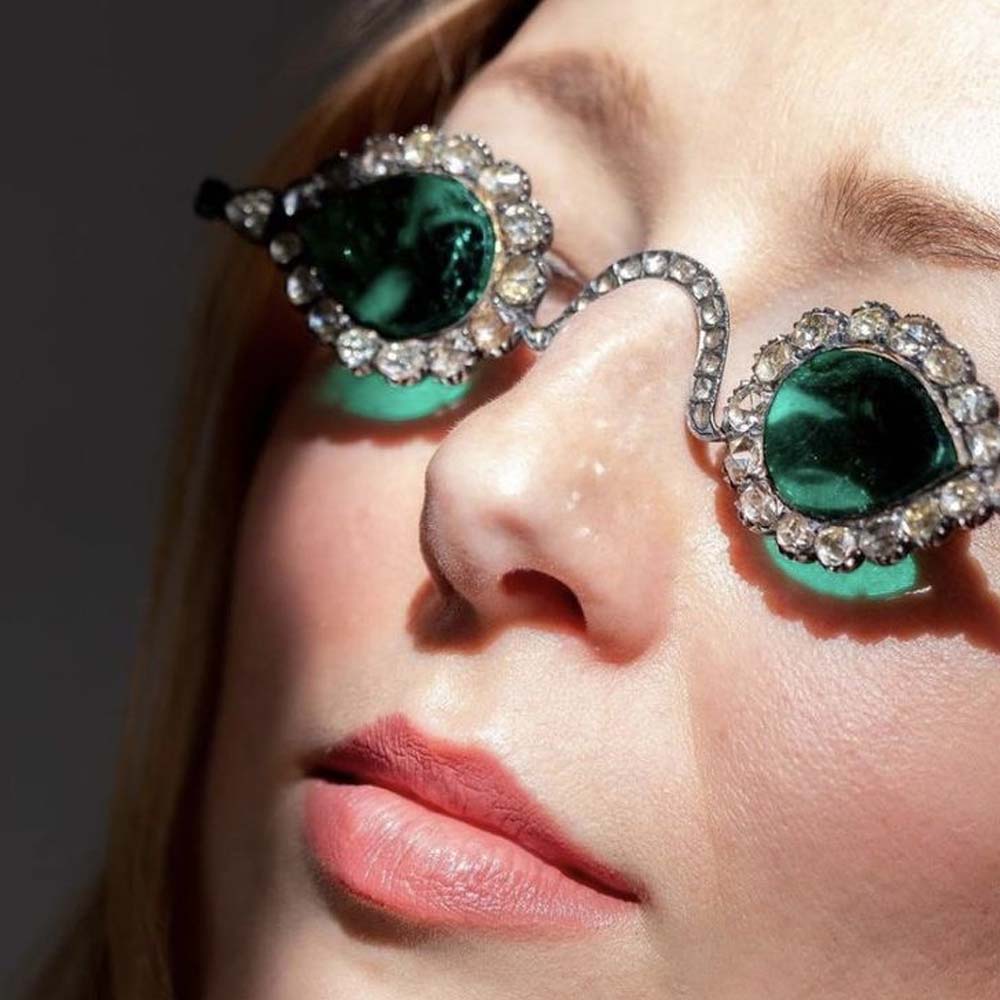 Stonefans กรอบแว่นตากันแดดทรงห - Women Accessories Dropshipping บทวิจารณ์และราคา